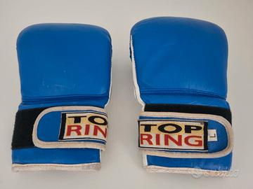 Guantoni boxe guanti da sacco Top Ring taglia L bl