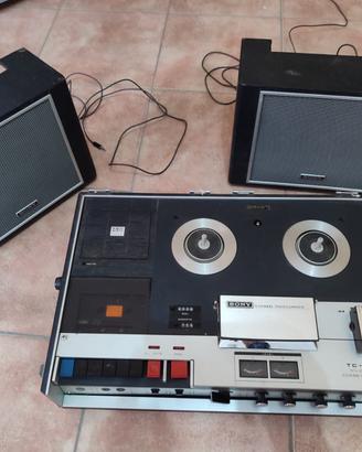 registratore a bobina SONY TAPECORDER TC-330