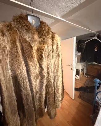 Giaccone di pelliccia di marmotta anni 80