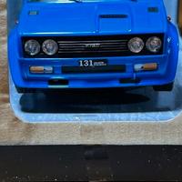 Fiat 131 Abarth Stradale 1:18 Solido - Blu -