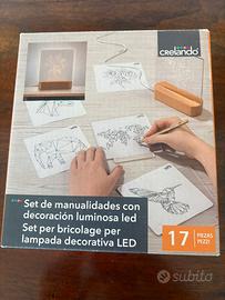 Set per bricolage per lampada decorativa LED