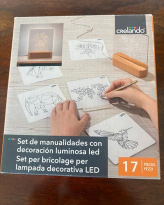 Set per bricolage per lampada decorativa LED
