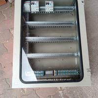 Quadro elettrico con vetro 800x600x300