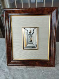 Quadro  " Ottaviani " argento laminato 925