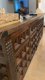 credenza stile spagnolo dimensioni 2,80x45x1,00