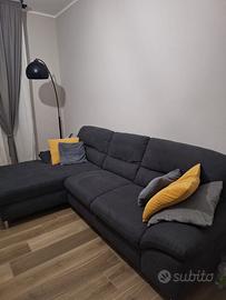 Divano letto 3 posti con penisola
