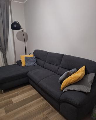 Divano letto 3 posti con penisola