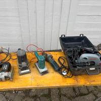 Levigatrice orbitale,seghetto,flessibile,sega circ