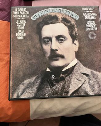 Cofanetto vinili IL TRITTICO di  G.Puccini
