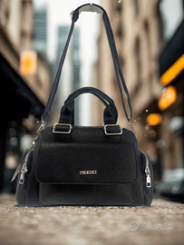 Borsa a Mano da Donna in Ecopelle Nera