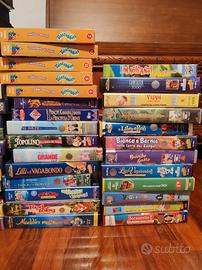 VHS Cartoni Animati Disney e vari - videocassette 