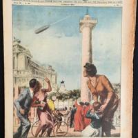 La Domenica del Corriere 3 ottobre 1954 Ufo Uranio