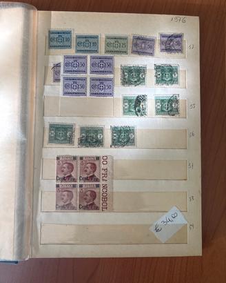 Collezione completa francobolli