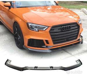 SPOILER LIP AUDI A3 RS3 17-20 NERO