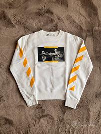Yellow diagonal Caravaggio paint - Off-White