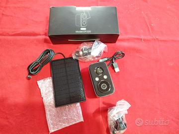 Ihoxtx  Telecamera wi-fi da esterno senza filo