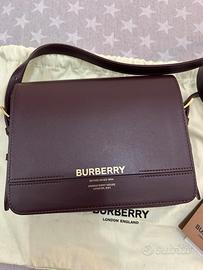 Borsa tracolla Burberry in pelle originale
