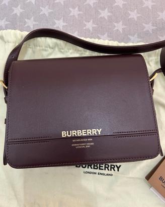 Borsa tracolla Burberry in pelle originale