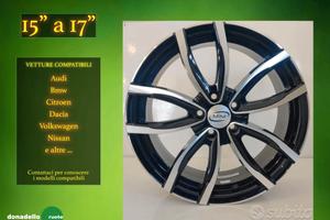 Cerchi in Lega dal 15" al 17" Varie vetture