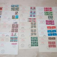 Buste filateliche francobolli lotto 1