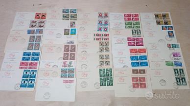 Buste filateliche francobolli lotto 1