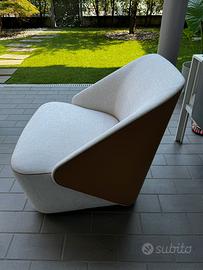 Poltrona girevole Nest