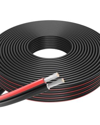 Cavo Pannelli Solari NERO E ROSSO 50 m 2 x 6 mm²