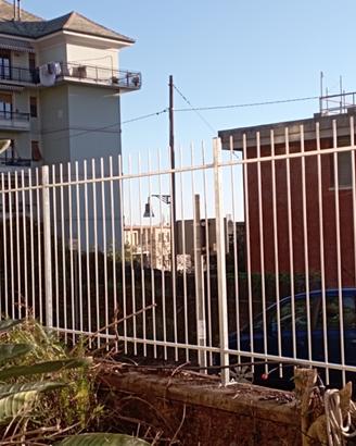 Recinzione in ferro a bacchette 