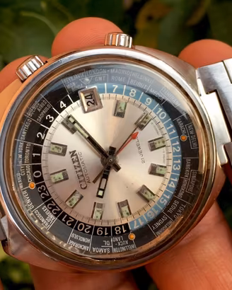 Citizen World Time GMT 68-0516 Raro 100% Originale