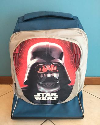 Zaino trolley Star Wars + astuccio - Per la scuola