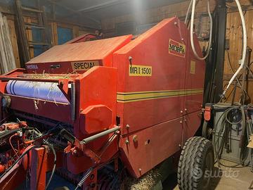 Imballatrice rotopressa a rete e corda Morra