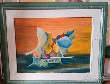 Quadro su tela con cornice