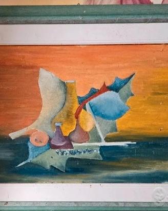 Quadro su tela con cornice