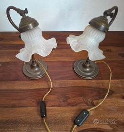 Lampade Abat jour in ferro battuto