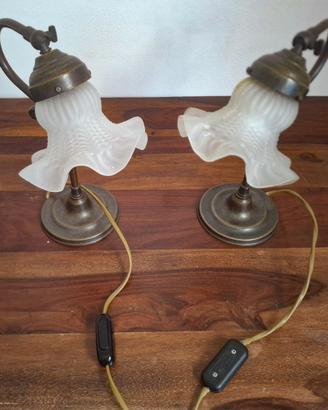 Lampade Abat jour in ferro battuto