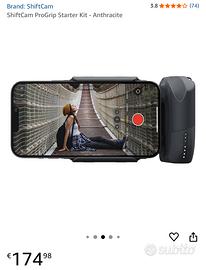 Shiftcam progrip impugnatura con power bank