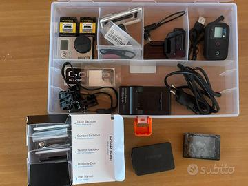 GoPro Hero 3 Black con accessori
