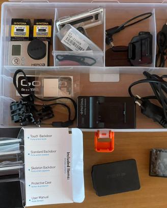 GoPro Hero 3 Black con accessori