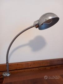 Lampada da tavolo a collo di cigno anni '60