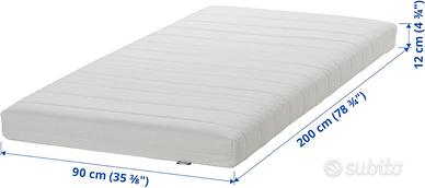 2x Materassi Ikea 90x200 nuovi
