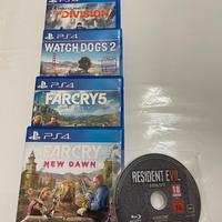 6 GIOCHI PS4