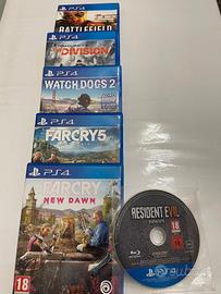 6 GIOCHI PS4