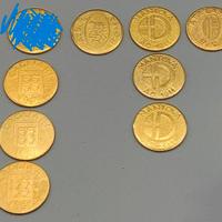 Medaglie squadre di calcio omaggio rivista vintage