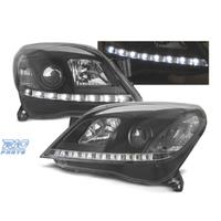 FARI OPEL ASTRA H 04-09 LUCE DIURNA A LED FONDO NE