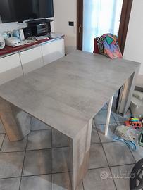 tavolo allungabile fino a 12 posti persone