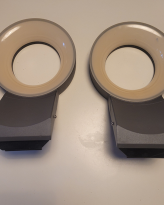 Coppia lampade led da esterno