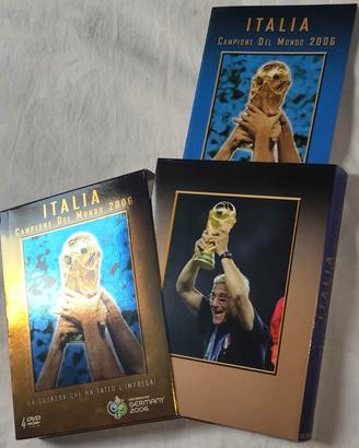 ITALIA CAMPIONE DEL MONDO 2006 - 4 DVD italiano