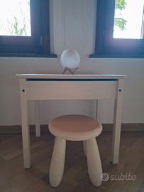 banco scuola + sgabello ikea