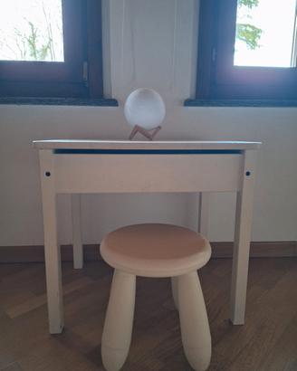 banco scuola + sgabello ikea