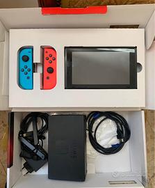 Nintendo switch 1 neon